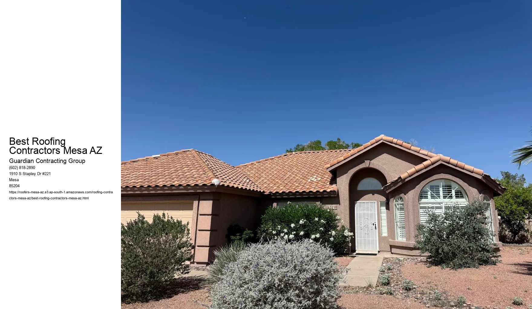Best Roofing Contractors Mesa AZ